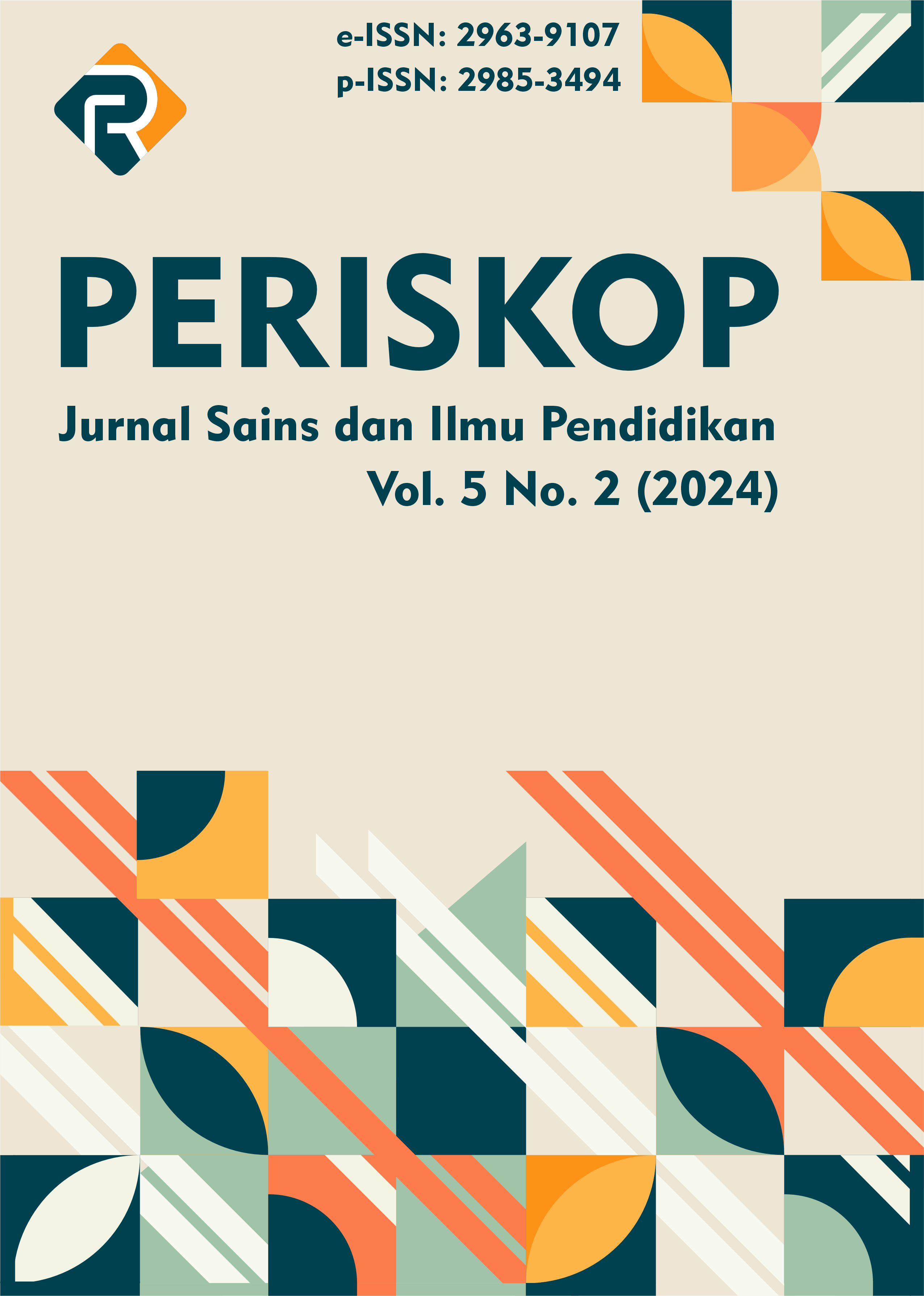 					View Vol. 5 No. 2 (2024): PERISKOP: Jurnal Sains dan Ilmu Pendidikan 
				